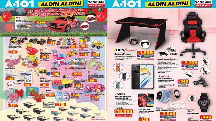 17 NİSAN A101 KATALOĞU İNDİRİMLERİ 2025 || A101 aktüel broşürü ile Perşembe hangi eserler geliyor, neler var? Oyuncu koltuğu, elektrikli bisiklet, gölgelikli salıncak A101’e geliyor!
