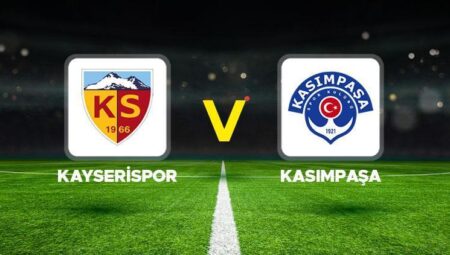 Canlı Anlatım: Kayserispor – Kasımpaşa maçı