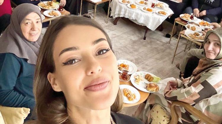 Dilan Çiçek Deniz’den anneanne konutu ziyareti