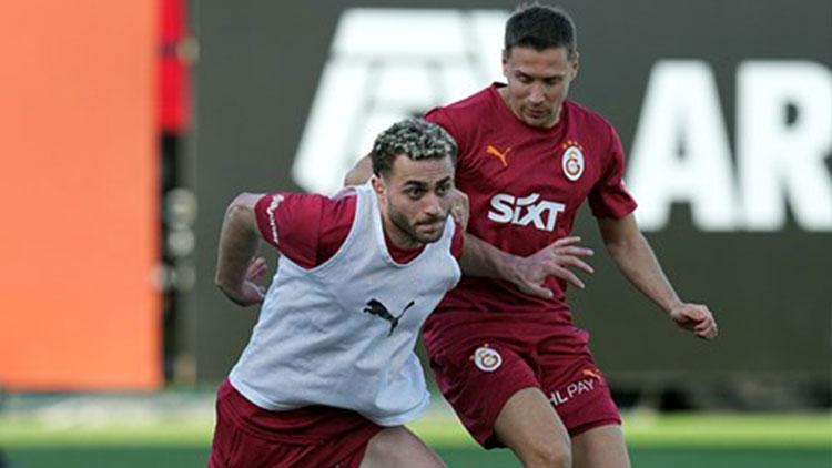 Galatasaray, Fenerbahçe maçı hazırlıklarına devam etti