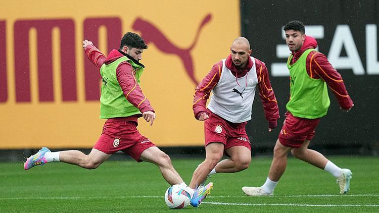 Galatasaray, Samsunspor maçı hazırlıklarını sürdürdü