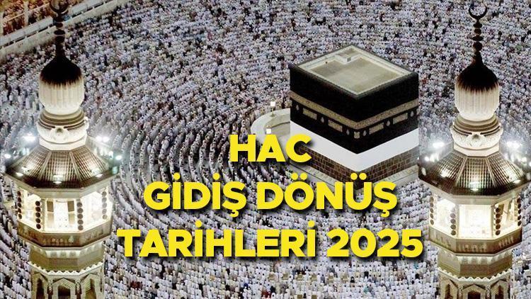 HAC GİDİŞ DÖNÜŞ TARİHLERİ 2025 (Diyanet) || Hacca ne vakit gidilecek? Hac kafilesi hangi gün yola çıkacak? Kafile ve uçuş bilgileri belirli oldu!