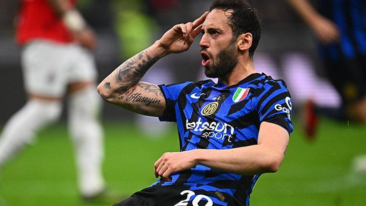 Hakan Çalhanoğlu attı, Inter ile Milan çeşidi rövanşa bıraktı!