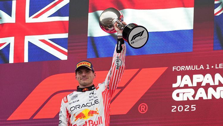 Japonya’da zafer Verstappen’in!