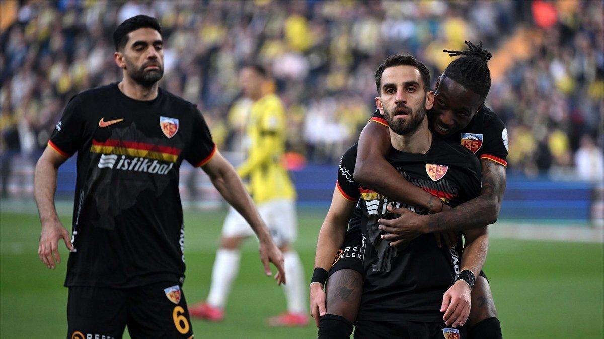 Kayserisporlu Ramazan Civelek Fenerbahçe maçı sonrası konuştu: Algıları yıktık