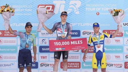 60. Cumhurbaşkanlığı Türkiye Bisiklet Tipi’nin birinci etabında Simon Dehairs dorukta yer aldı