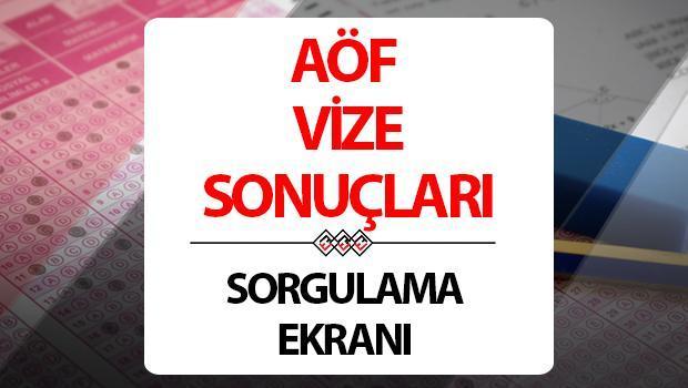 AÖF VİZE SONUÇ EKRANI! Anadolu Üniversitesi AÖF Bahar Devri Vize sonuçları açıklandı mı? Sonuçlar nereden sorgulanır