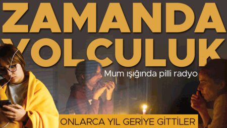 Avrupa’da mecburî nostalji! Mum ışığında pilli radyo