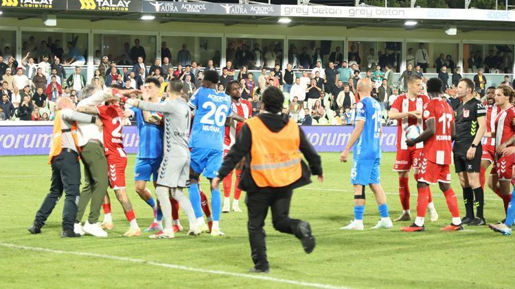 Bodrum FK – Samsunspor maçında ortalık karıştı! Hakem Yasin Kol’a reaksiyon…