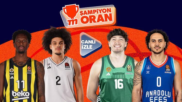 Fenerbahçe ile Anadolu Efes Play-Off 2. maçları için parkede! Dev heyecan canlı yayınlar ve Şampiyon Oranlar ile Misli’de