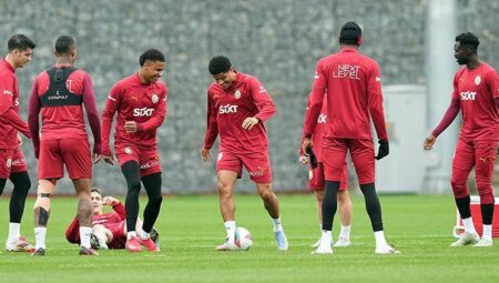 Galatasaray, Eyüpspor maçının hazırlıklarını sürdürdü
