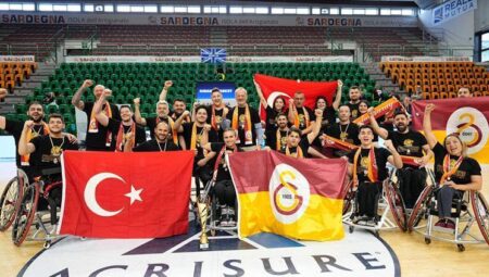 Galatasaray Fuzul Tekerlekli Sandalye Erkek Basketbol Grubu, EuroCup 1 şampiyonu!