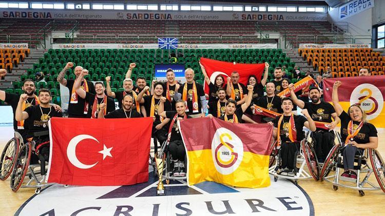 Galatasaray Fuzul Tekerlekli Sandalye Erkek Basketbol Grubu, EuroCup 1 şampiyonu!