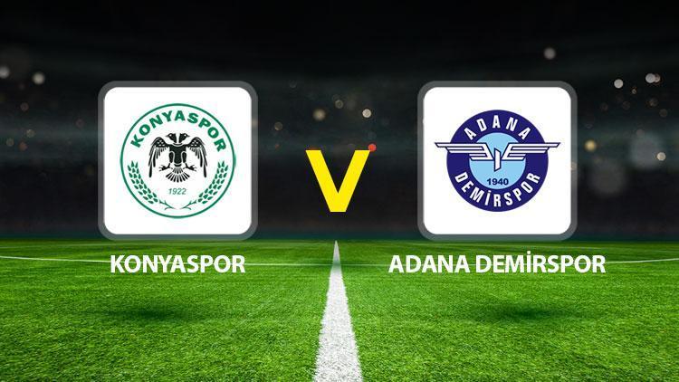 Konyaspor Adana Demirspor maçı ne vakit saat kaçta hangi kanalda?