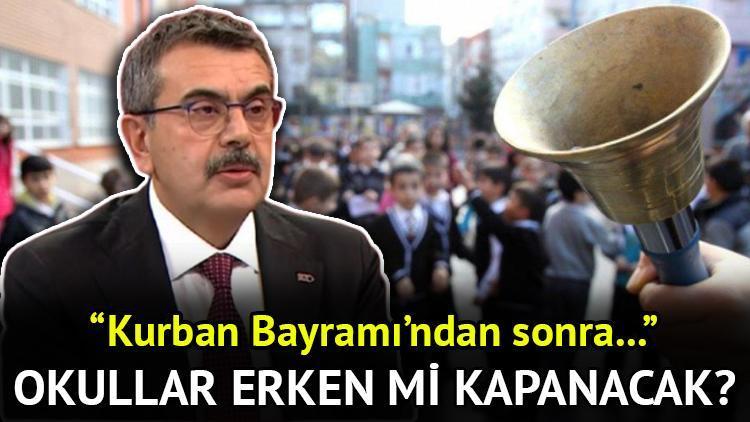 Okullar Kurban Bayramı’ndan sonra kapanacak mı, 2025 yaz tatili ne vakit başlıyor, öne mi çekildi? Bakan Yusuf Tekin canlı yayında açıkladı!