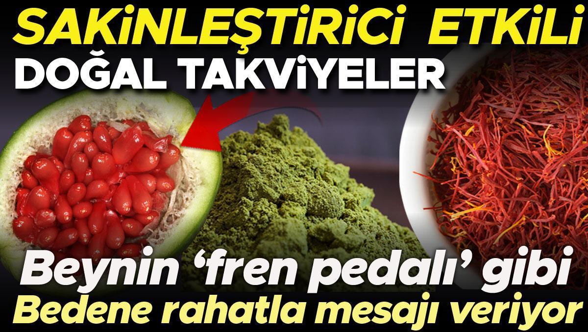 Sakinleştirici tesiri olan doğal uyku takviyeleri! Beynin fren pedalı üzere, vücuda rahatla iletisi veriyor