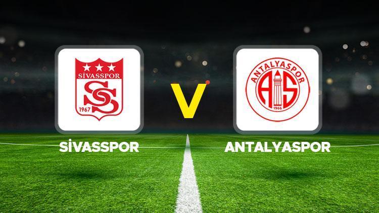 Sivasspor Antalyaspor maçı ne vakit, saat kaçta, hangi kanalda? Sivasspor Antalyaspor Süper Lig maçı canlı yayın bilgisi…