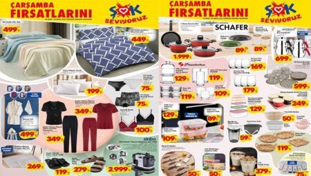 ŞOK AKTÜEL İNDİRİM KATALOĞU 30 NİSAN – 6 MAYIS 2025 || ŞOK aktüel eserler broşürü ile bu hafta neler getiriyor? Halı ve koltuk yıkama makinesi, tencere seti satışa çıkıyor