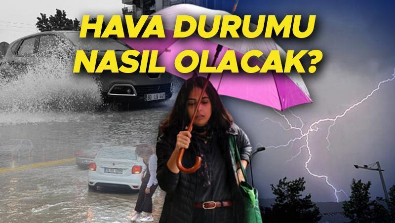 SON DAKİKA HAVA DURUMU İDDİALARI VİLAYET İL 25 NİSAN 2025 | Yarın hava nasıl olacak, İstanbul’da yağmur var mı? Havalar ne vakit ısınacak? Meteoroloji’den 5 ile sağanak uyarısı!