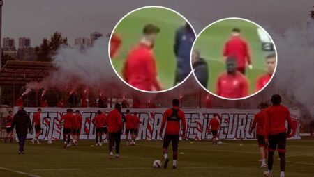 Taraftarın Galatasaray iması Emre Kılınç’ı kızdırdı! O kelamlardan sonra sahayı terk etti: ‘Kalbi ile aklı çelişen varsa…’