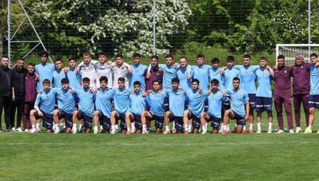 Trabzonspor 19 Yaş Altı Ekibi, UEFA Gençlik Ligi finali hazırlıklarını tamamladı