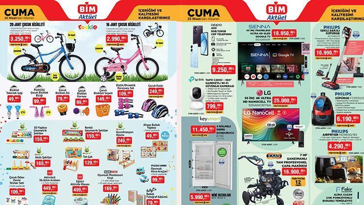 YENİ! BİM 25 NİSAN 2025 KATALOĞU || Bim’de bu hafta cuma neler var? BİM aktüel 25 Nisan 2025 kataloğu Motosiklet, Elektrikli Bisiklet Getiriyor…