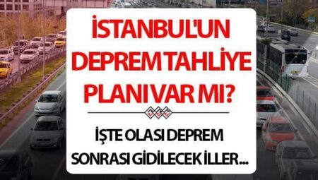 Zelzele tahliye planı İstanbul | İstanbul’un zelzele tahliye planı var mı? Büyük zelzelede İstanbul nasıl tahliye edilecek? AFAD tahliye noktalarını yayınladı! İşte İstanbulluların gideceği vilayetler…