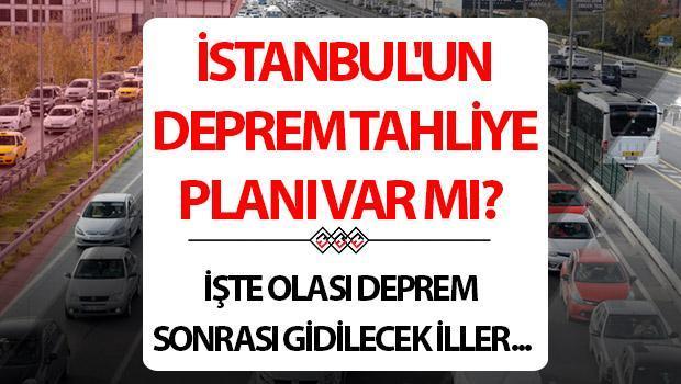 Zelzele tahliye planı İstanbul | İstanbul’un zelzele tahliye planı var mı? Büyük zelzelede İstanbul nasıl tahliye edilecek? AFAD tahliye noktalarını yayınladı! İşte İstanbulluların gideceği vilayetler…