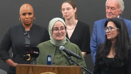 ABD Temsilciler Meclisi üyesinden Rümeysa Öztürk’e takviye paylaşımı: ‘Evine güzel geldin’