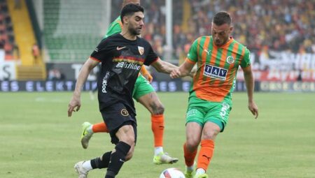Alanyaspor 1-1 Kayserispor maçı (Süper Lig)