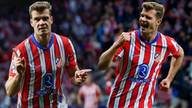 Atletico Madrid kazandı, Sörloth La Liga tarihine geçti! 4 dakikada çizgi trick