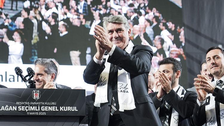 Beşiktaş istikrarı seçti, Serdal Adalı yine başkan!