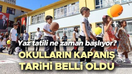 BU YIL OKULLAR NE VAKİT KAPANACAK 2025? Yaz tatili ne vakit, öne mi çekildi, okullar erken mi kapanacak, 20 Haziran’da mı kapanacak? Bakan Tekin yanıt verdi: 2024-2025 eğitim öğretim periyodu karne tatili tarihi!