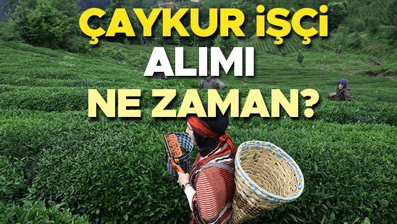 ÇAYKUR emekçi alımı başvurusu 2025 son durum | Çaykur personel alımı müracaat tarihi aşikâr oldu mu, hangi fabrikaya kaç kişi alınacak? Çaykur mevsimlik emekçi alımları başladı mı? Gözler takvim açıklamasında!
