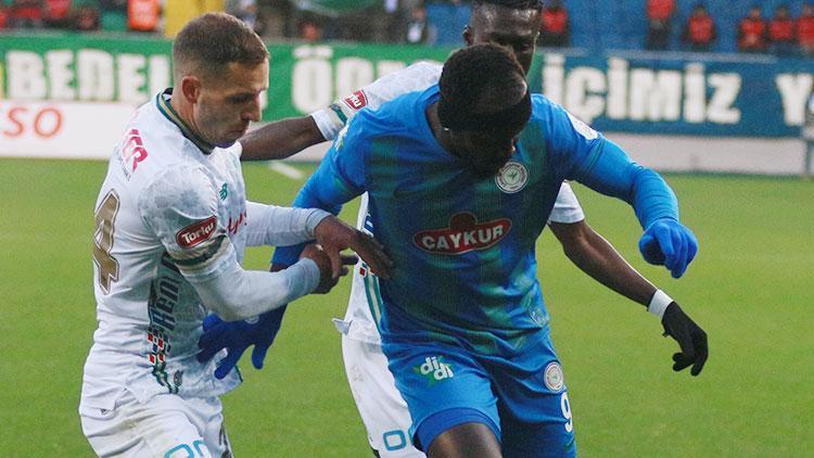 Çaykur Rizespor 1 eksikle Konyaspor karşısında olacak