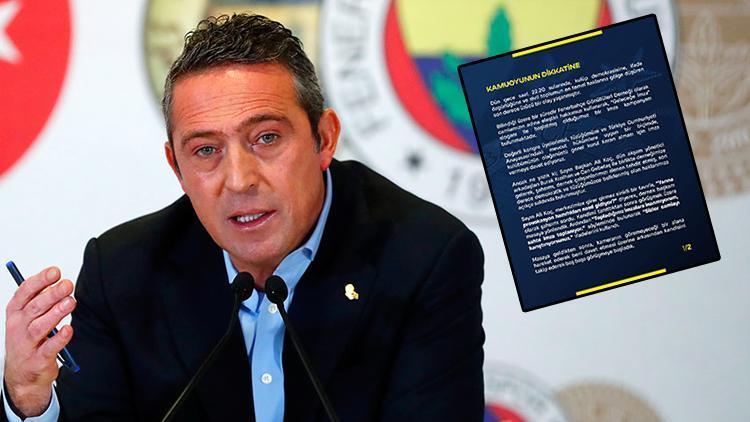 Fenerbahçe’den ‘tehdit’ savına karşılık: ‘Tüm tezler temelsiz, temelsiz ve gerçeği yansıtmamaktadır’