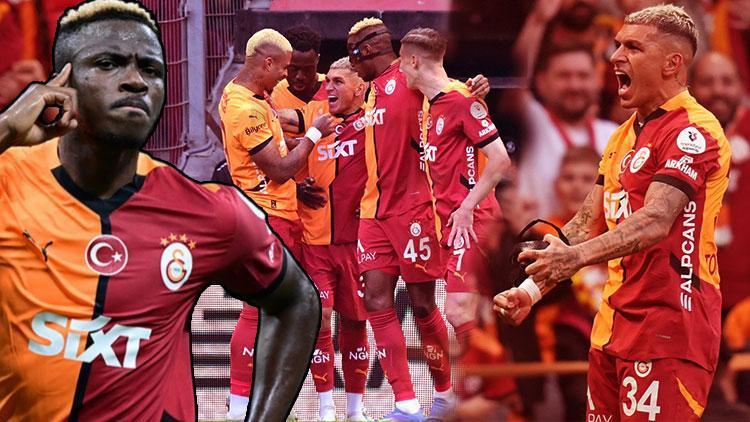 Galatasaray’da bir ilk! Osimhen rekorunu kırdı, Torreira seriye ‘devam’ dedi