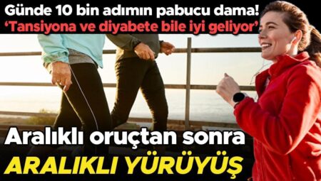 Günde 10 bin adım atmak mı yoksa ‘aralıklı yürüyüş’ mü? Japon bilim insanları buldu, tansiyona ve diyabete bile âlâ geliyor…