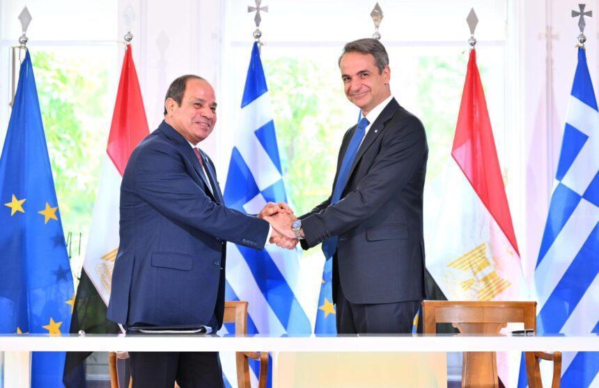 Mısır Cumhurbaşkanı Sisi, Yunanistan’da