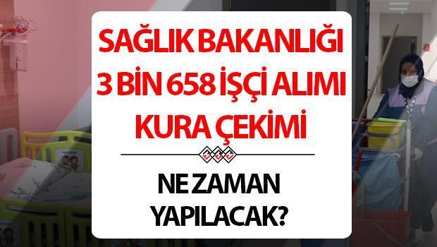 SAĞLIK BAKANLIĞI İŞÇİ ALIMI KURA ÇEKİMİ NE ZAMAN? Sağlık Bakanlığı 3 bin 658 daima emekçi alımı kura çekimi tarihi muhakkak oldu: İŞKUR paklık vazifelisi, güvenlik vazifelisi, aşçı kura sonuçları sorgulama ekranı bilgisi!