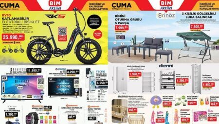 SATIŞA ÇIKIYOR! ORİJİNAL BİM AKTÜEL 16 MAYIS 2025 KATALOĞU- İNDİRİMLİ ESERLER 🛒📌|| Bim’de bu hafta cuma neler var? BİM aktüel katalog Bahçe mobilyası, Kendini Temizleyebilen Süpürge, Elektrikli Bisiklet getiriyor