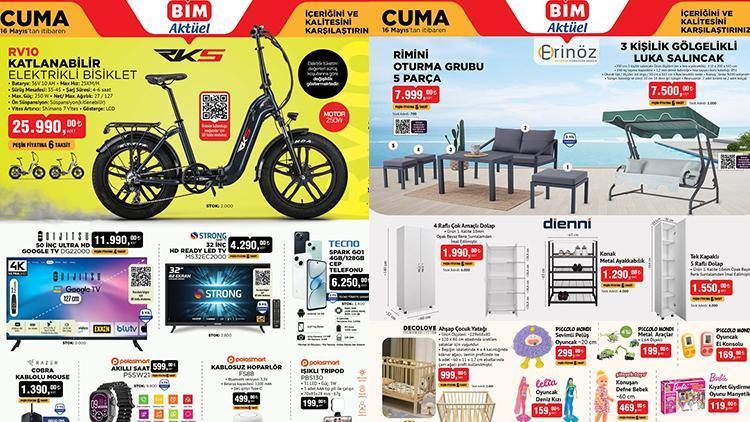 SATIŞA ÇIKIYOR! ORİJİNAL BİM AKTÜEL 16 MAYIS 2025 KATALOĞU- İNDİRİMLİ ESERLER 🛒📌|| Bim’de bu hafta cuma neler var? BİM aktüel katalog Bahçe mobilyası, Kendini Temizleyebilen Süpürge, Elektrikli Bisiklet getiriyor