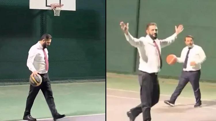 Suriye’de dikkat çeken imaj: Şara hünerlerini sergiledi