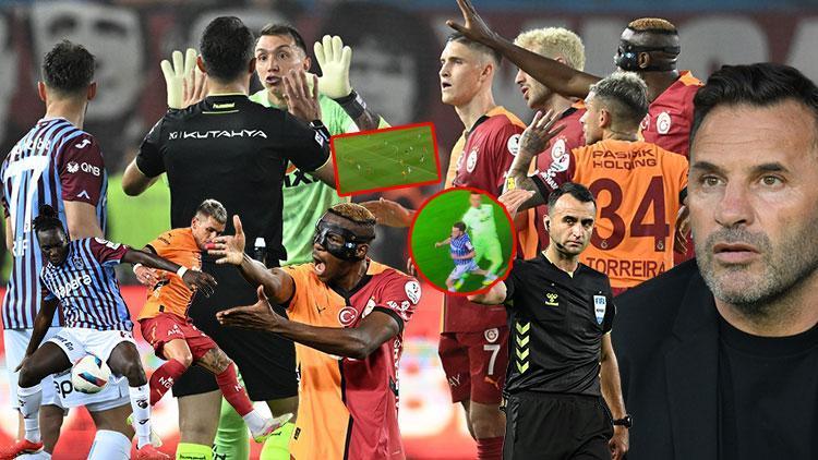 Trabzonspor-Galatasaray maçını Fırat Aydınus ve Uğur Meleke değerlendirdi! Konum ofsayt mı faul mü? VAR, orta hakemi çağırarak kusur mı yaptı?
