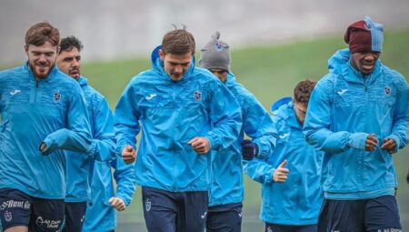 Trabzonspor’da Galatasaray mesaisi devam etti!
