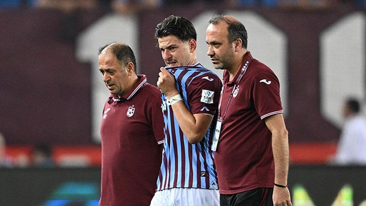 Trabzonspor’dan sakatlık açıklaması!