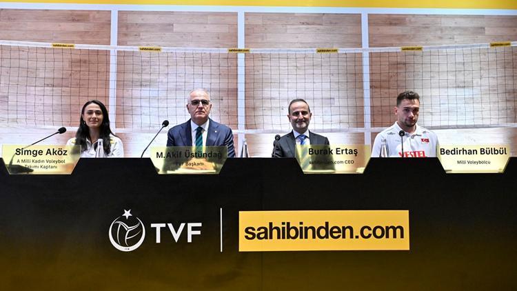 Türkiye Voleybol Ulusal Takımlar’a yeni sponsor
