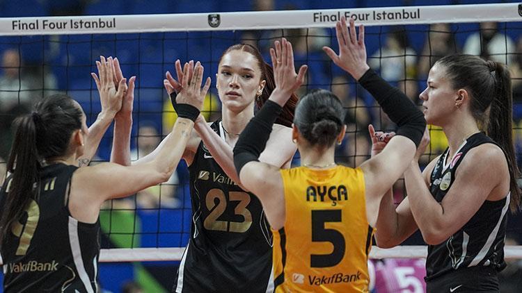 Vakıfbank, Şampiyonlar Ligi’nde yarı finalde takıldı!