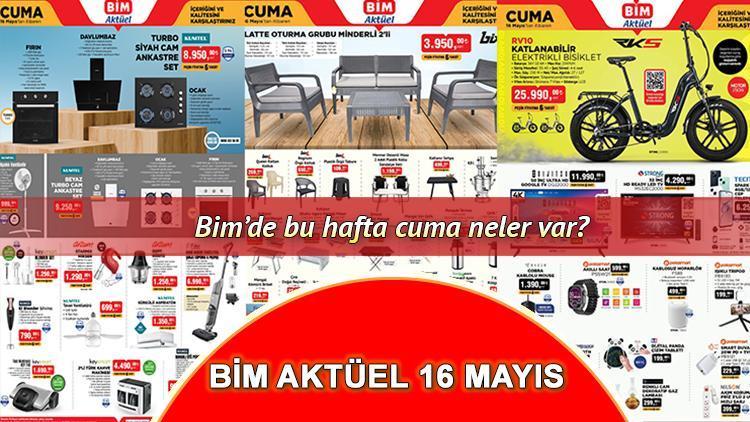 YENİLENDİ! BİM AKTÜEL 16 MAYIS 2025 KATALOĞU 🛒📌|| Bu hafta bim’e gelecek eserler neler? BİM aktüel katalog Bahçe mobilyası, Kendini Temizleyebilen Süpürge, Elektrikli Bisiklet getiriyor