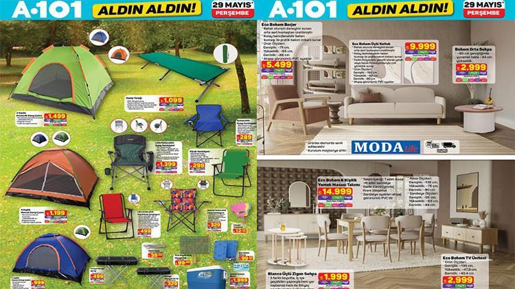 A101 AKTÜEL KATALOĞU BU HAFTA AFİŞİ 29 MAYIS 2025 || A101 broşürü Perşembe günü hangi eserler geliyor? A101 indirim kataloğu ile kapsüllü kahve makinesi, kamp çadırı, hepa filtreli dikey süpürge geliyor!